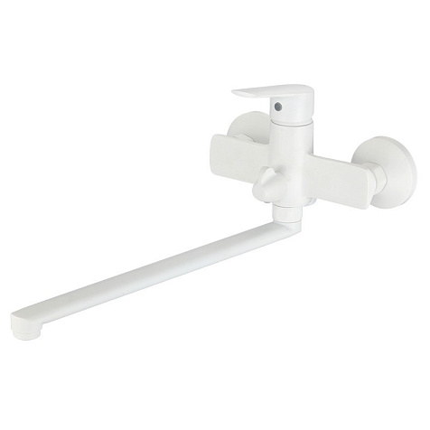 Смеситель для ванны Osgard Segel White 95223, белый матовый купить в СОМ