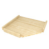 Полка угловая 220х220мм купить в СОМ