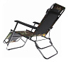 Шезлонг Хаки 153х60х79см с подголовником 2 положения ДоброСад купить в СОМ