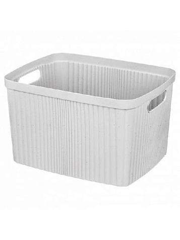 Корзина для белья Velvet 35л серая купить в СОМ