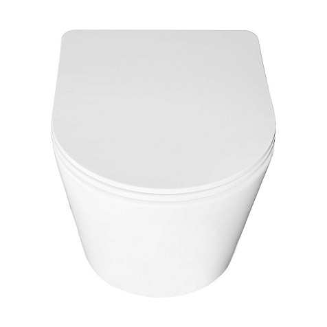 Инсталляция Loranto Prestige 4551, унитаз Azario Teramo AZ-0053 SP, сиденье микролифт, без кнопки купить в СОМ