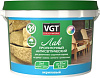 Лак акриловый пропиточный VGT, антисептический, белый, 2.2 кг купить в СОМ