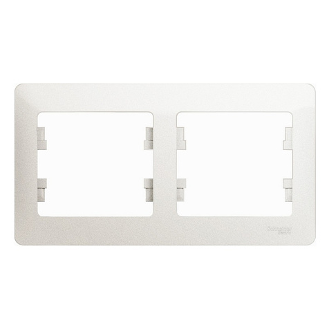 Рамка 2м  перламутр  GLOSSA GSL000602 купить в СОМ