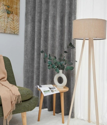 Портьера Legrand Гамма 180х260 серая купить в СОМ