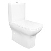 Унитаз-компакт Azario Fresco AZ-8302, безободковый, сиденье микролифт купить в СОМ