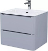 Тумба-умывальник подвесная Iddis Edifice EDI60L0i95K, 60 см, светло-серая, с раковиной 0106000i28 купить в СОМ