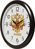 Часы настенные Россия d30см корпус темно-коричневый купить в СОМ